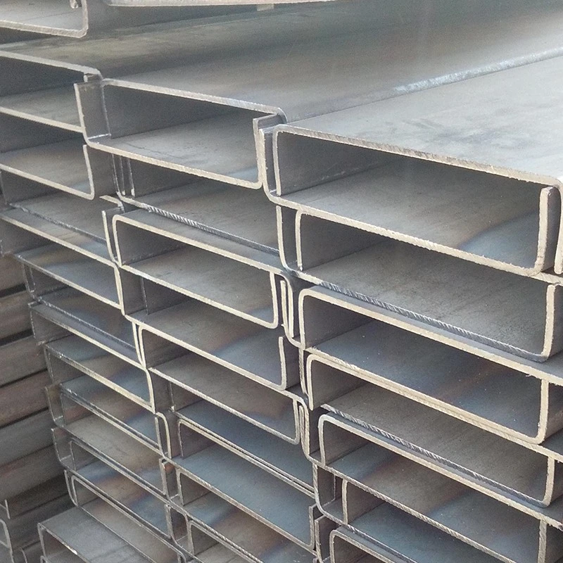 U Section Steel black 3